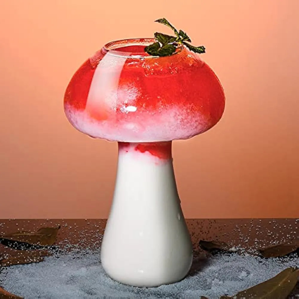 Mushroom Shape Cocktail Glass