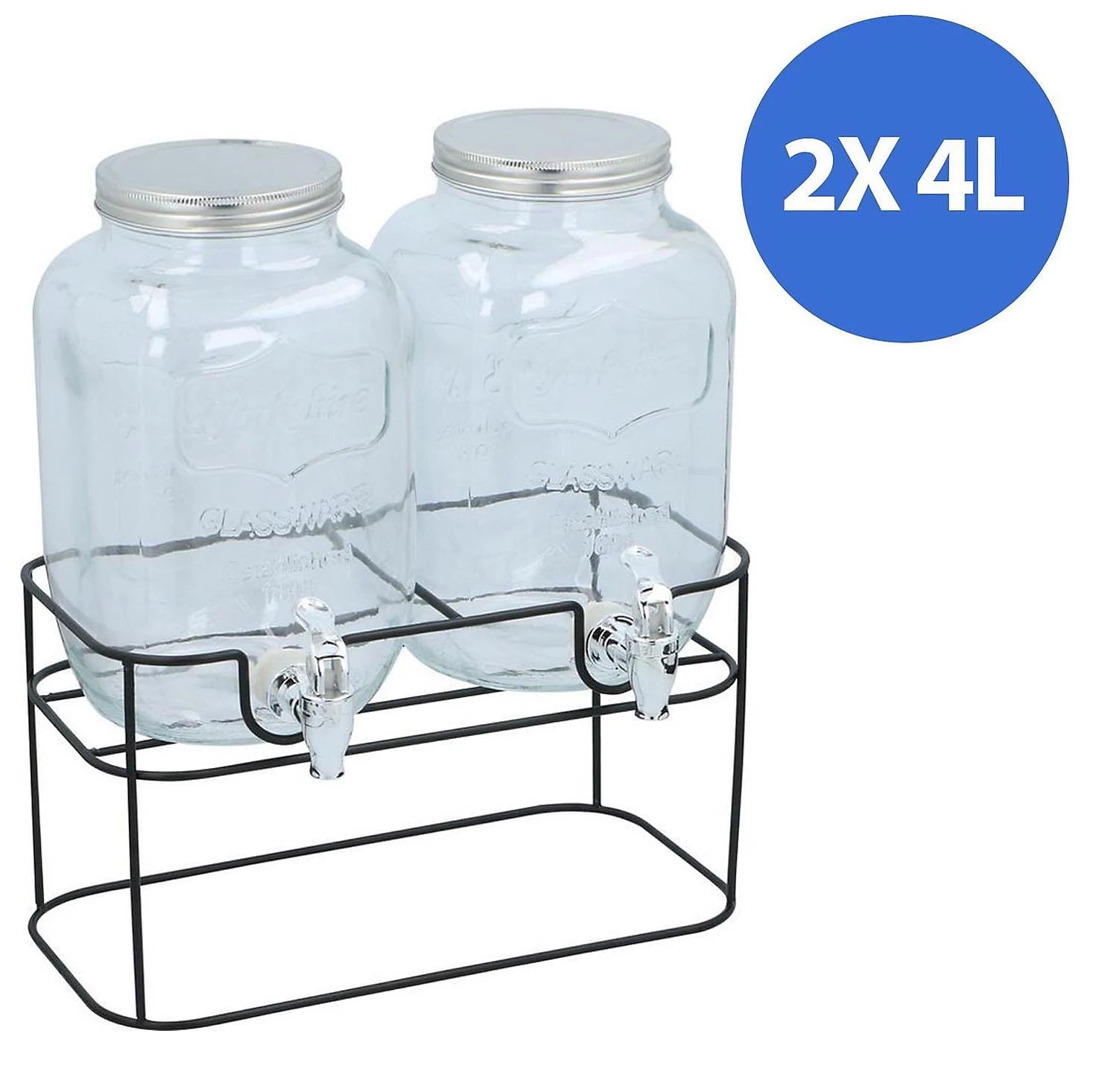 Double Dispenser 4 Liters+ 4 Liters