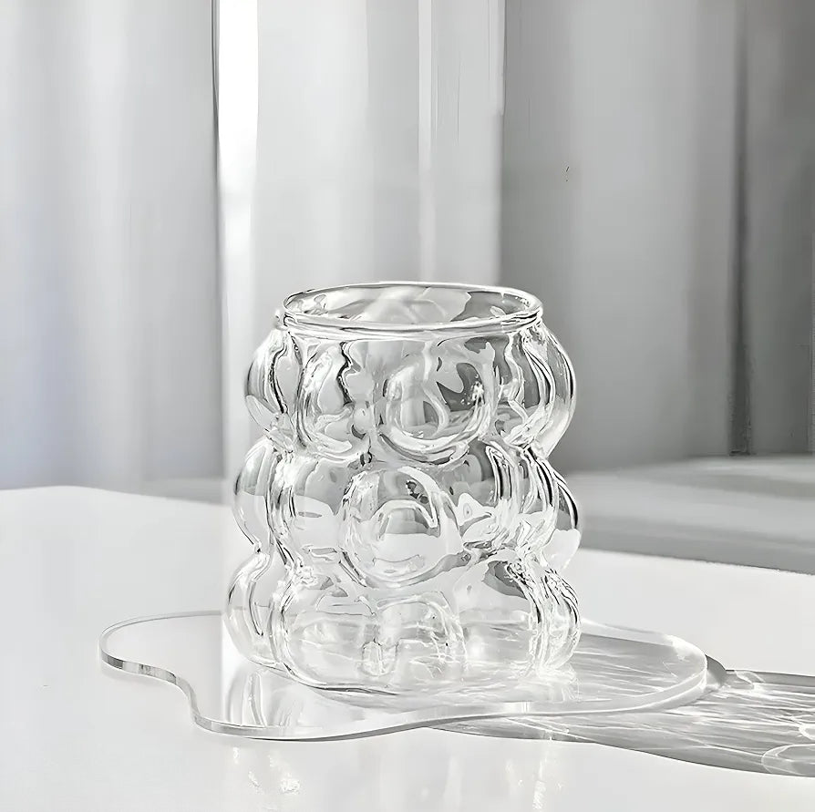 Korean Boba Tea, Coffee Glass