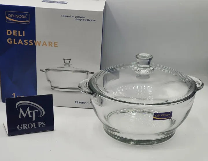 Casserole Glass (Donga) (1500 ML)