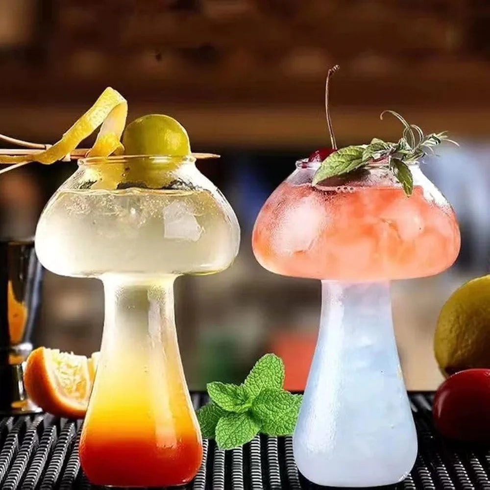 Mushroom Shape Cocktail Glass