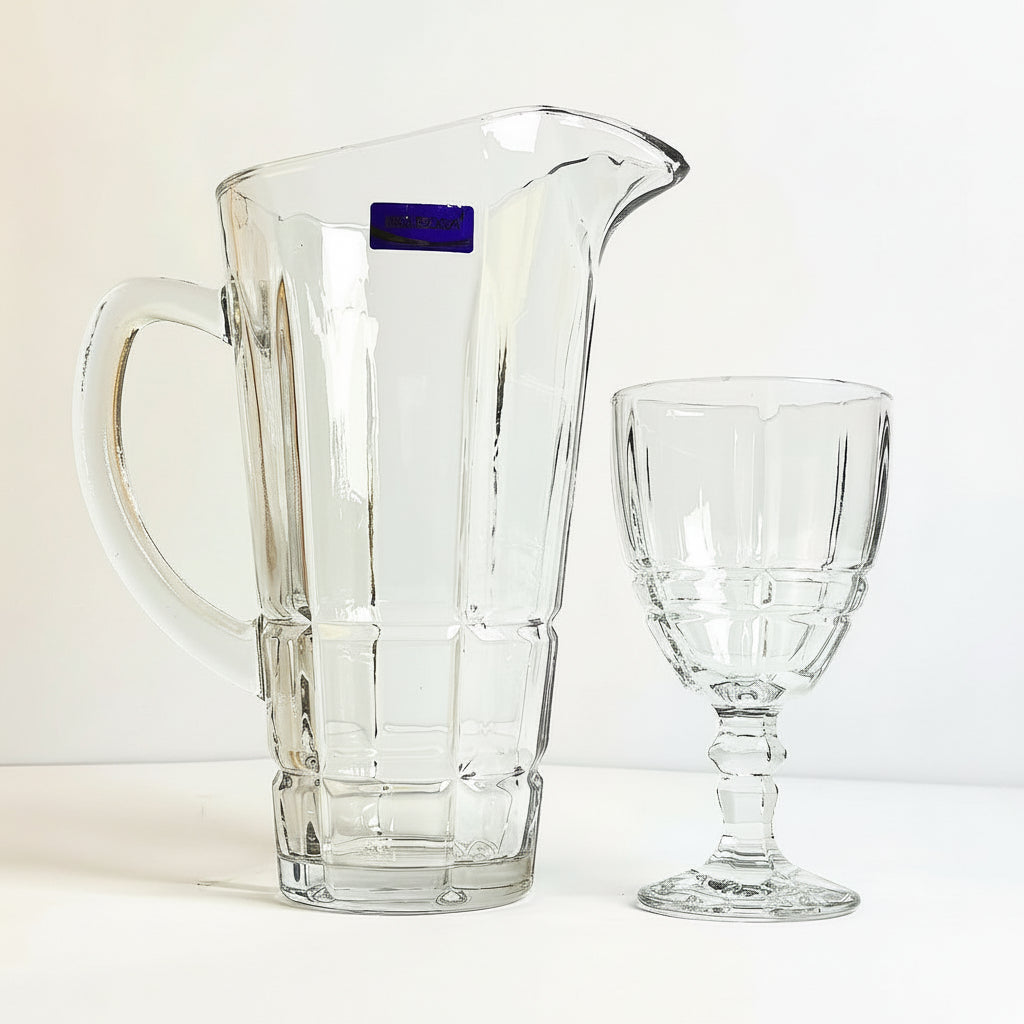 7 Pieces Jug & Glass Set