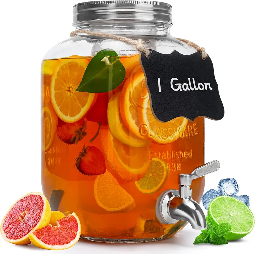 1 Gallon Juice, Cocktail Dispenser