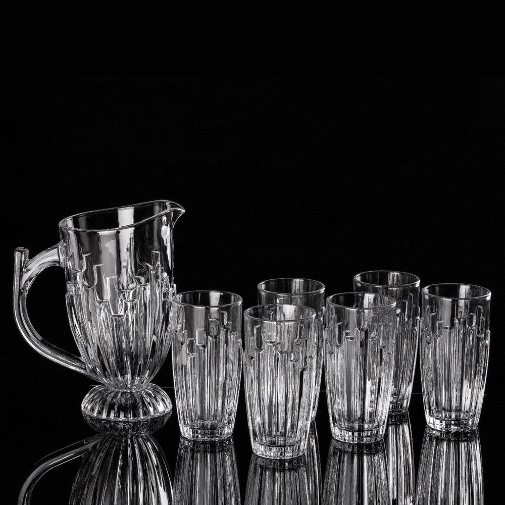 Jug & Glass Set Of 7 PCS