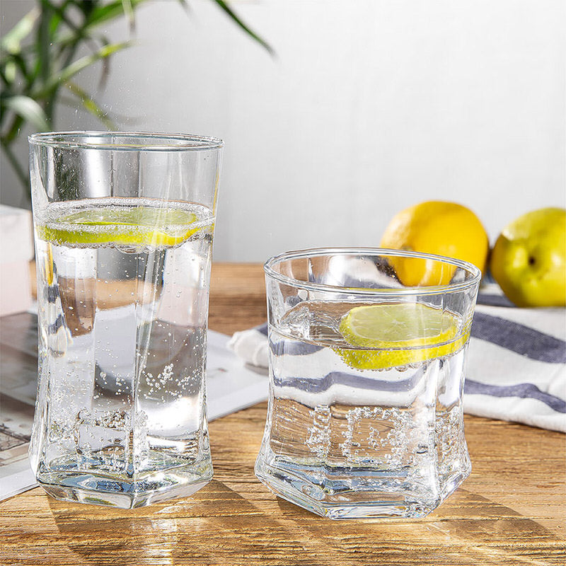 Clear Water Glass Set Of 6 pieces 230ML