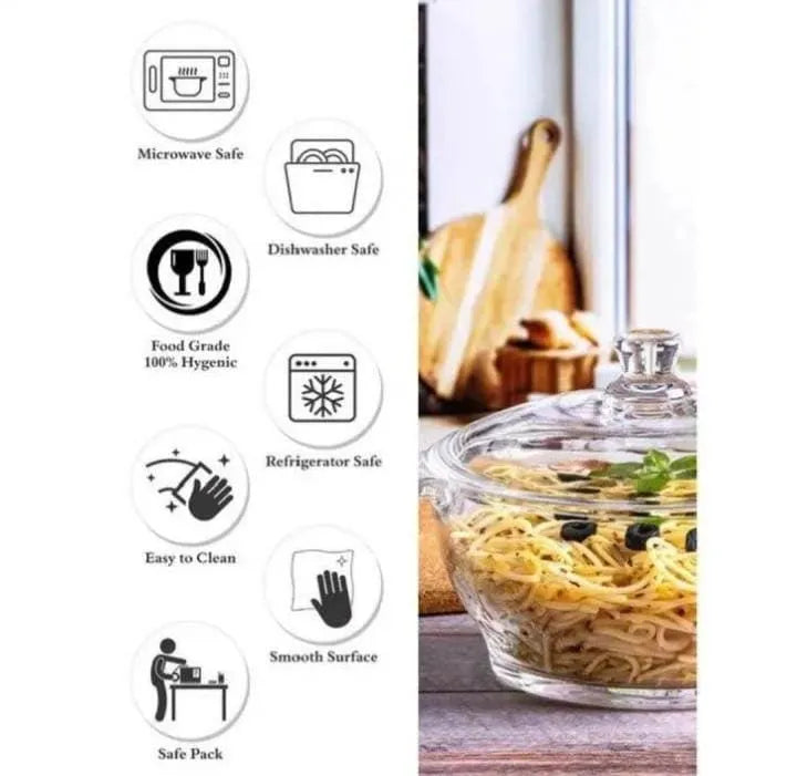 Casserole Glass (Donga) (1500 ML)